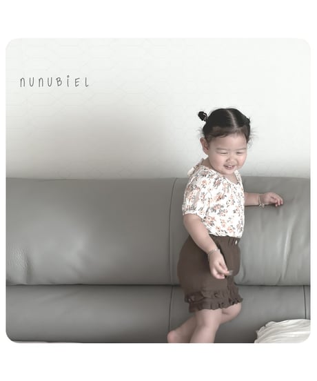 30[予約]nunubiel blossom blouse