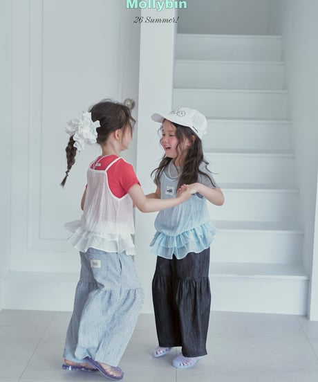 1[予約]Mollybin sally shirring top