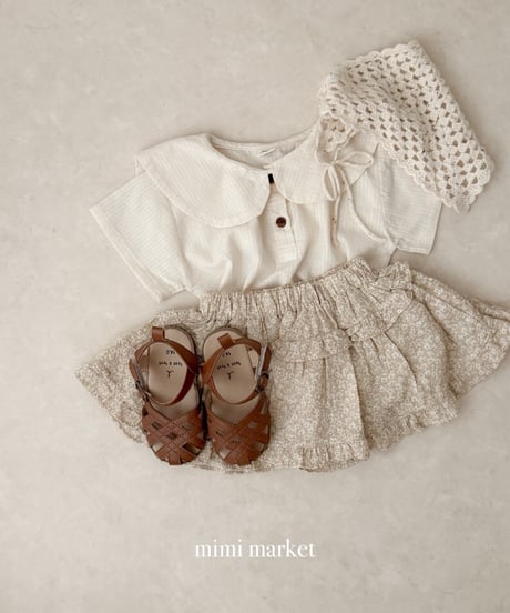 8[予約]mimi market line skirt