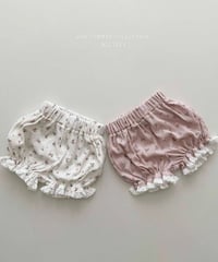 62[予約]melikey bonbon pumpkin pants(flower)