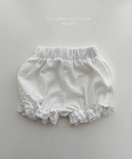 63[予約]melikey bonbon pumpkin pants(plain)