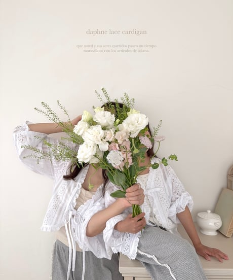 [即納]送料無料 Mollybin daphne lace cardigan