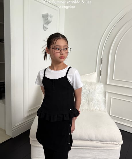 4[予約]matilda&lee frill camisole
