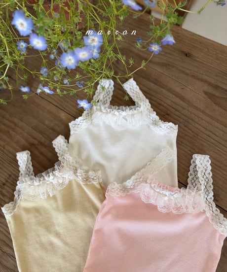 64[予約]marron love sleeveless(XS-L)