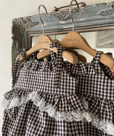 5[予約]anneshirley modern check ops
