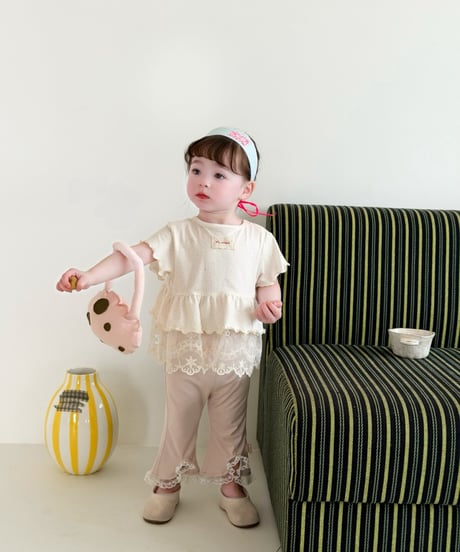 41[予約]mydaughter any lace stretch pants