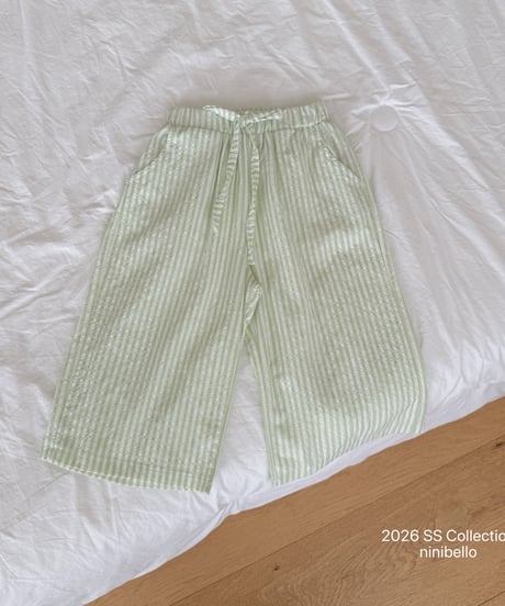 47[予約]ninibello lounge cotton pants