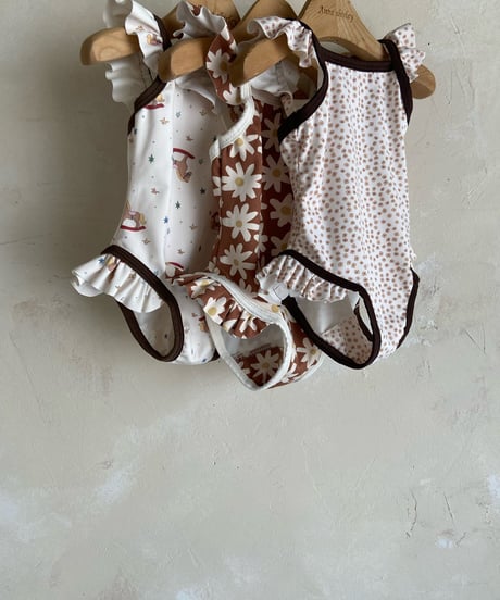 40[予約]anneshirley swim suit(hat set)