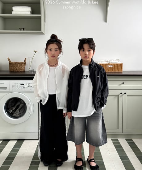 89[予約]matilda&lee see through windbreaker