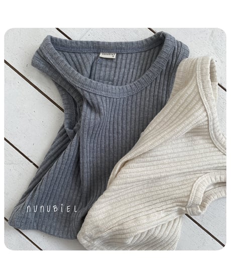 3[予約]nunubiel muffin sleeveless