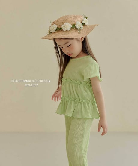 72[予約]melikey tiered pleats set