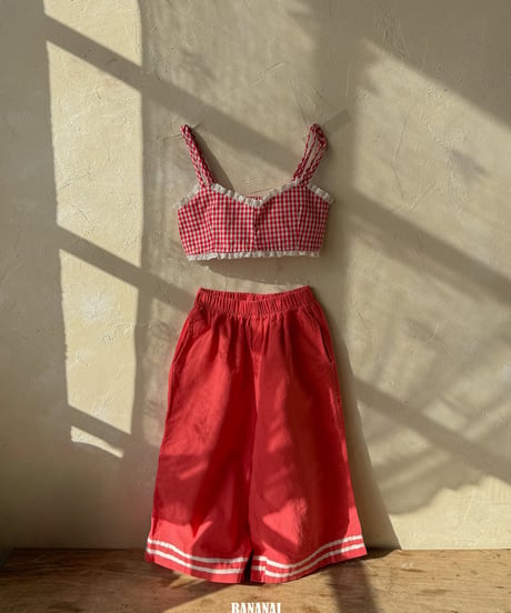 36[予約]BANANAJ sailor long pants