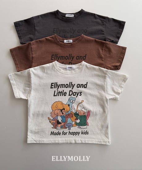 228[予約]ELLYMOLLY happy crew box t