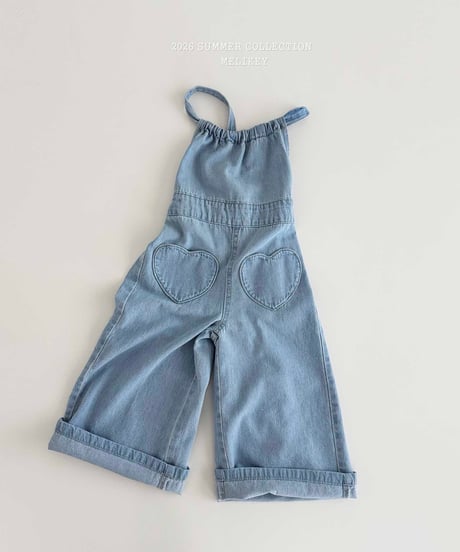 51[予約]melikey pocket suspender suit