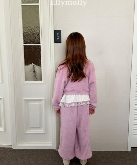23[予約]ELLYMOLLY fuzzy hug jogger pants