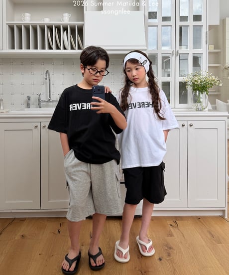 63[予約]matilda&lee cargo bermuda shorts