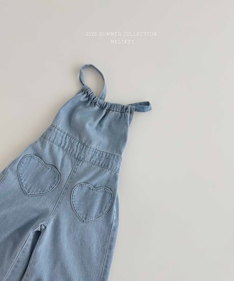 51[予約]melikey pocket suspender suit