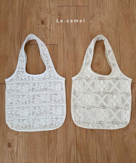 35[予約]La.camel summer bag