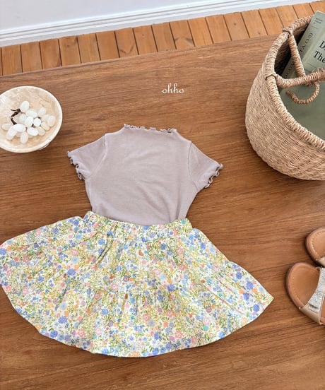 29[予約]ohho dove petit short sleeve t