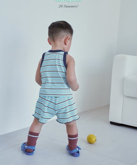 12[予約]Mollybin soda half pants