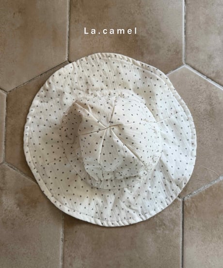 12[予約]La.camel clover hat