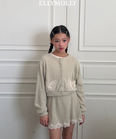 244[予約]ELLYMOLLY emily eyelet sk