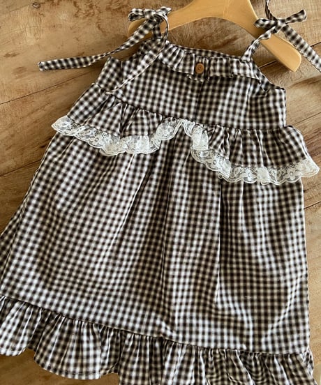 5[予約]anneshirley modern check ops