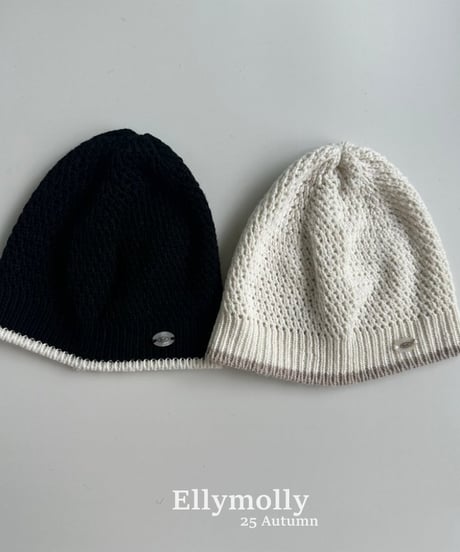 104[予約]ELLYMOLLY elly knit beanie