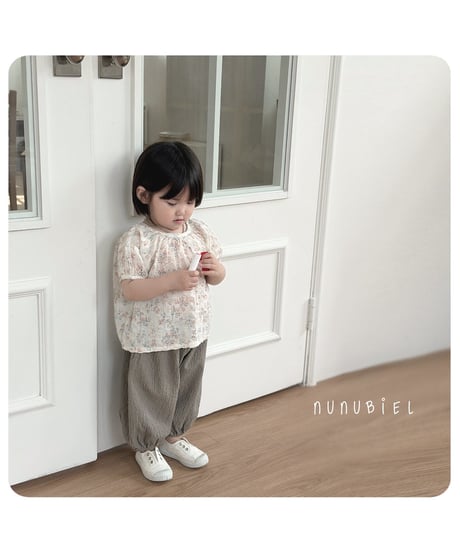 30[予約]nunubiel blossom blouse
