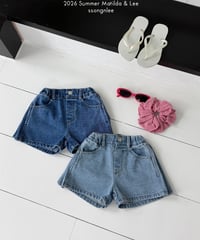67[予約]matilda&lee wrinkle denim pants