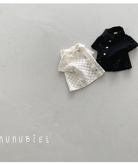 33[予約]nunubiel quadrangle shirts