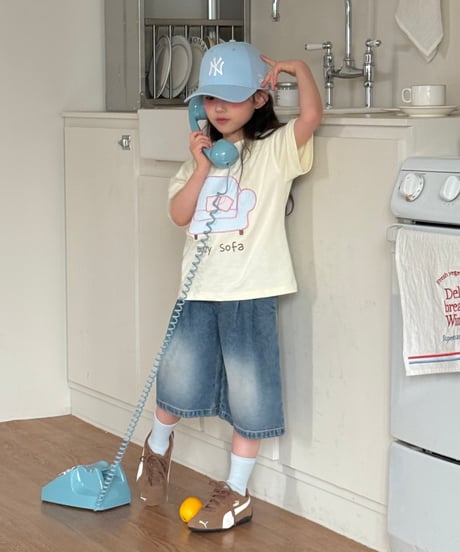 15[予約]ninibello cozy sofa short sleeve t-shirt