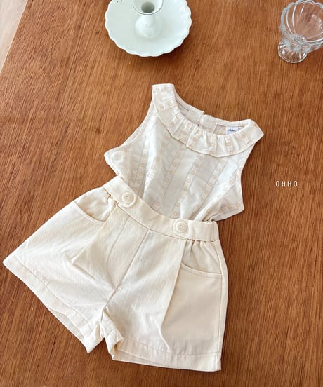 35[予約]ohho ette sleeveless