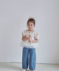 16[予約]momoann curved jeans