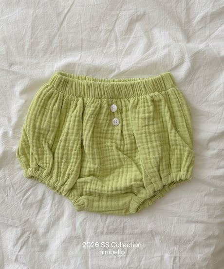 104[予約]ninibello cancan button bloomers(baby)