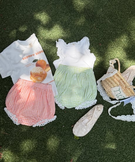 106[予約]ninibello scoop scoop short sleeve t-shirt(baby)