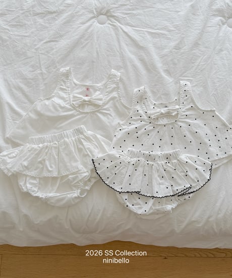 108[予約]ninibello bubble pop skirt bloomer(baby)