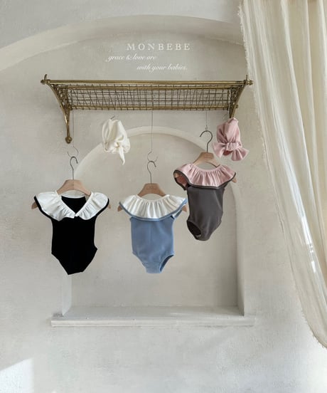 70[予約]monbebe 26multi bomb frill swimsuit