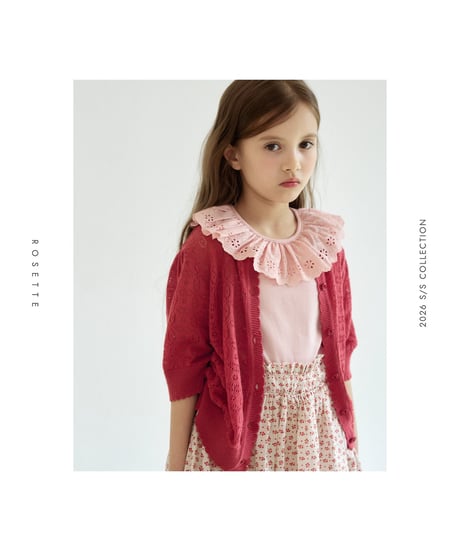 37[予約]ROSETTE jasmine cardigan
