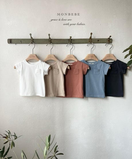 28[予約]monbebe caramel tee
