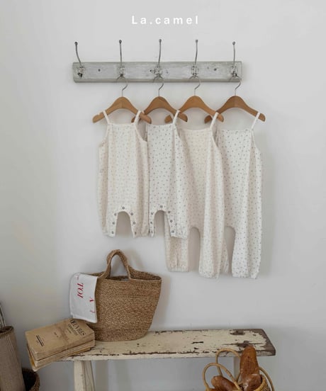 1[予約]La.camel lilly overall