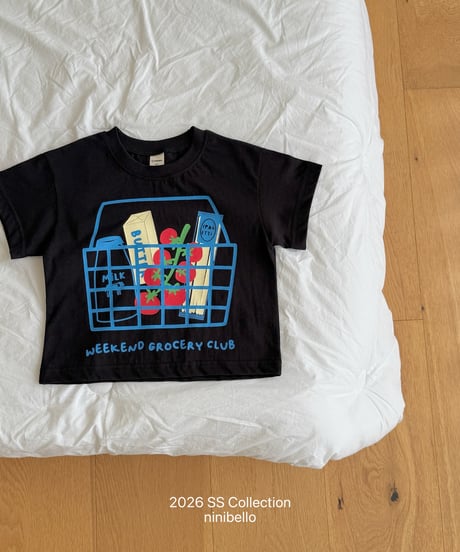 7[予約]ninibello basket tee