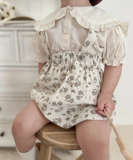 3[予約]mimi market bella collar blouse