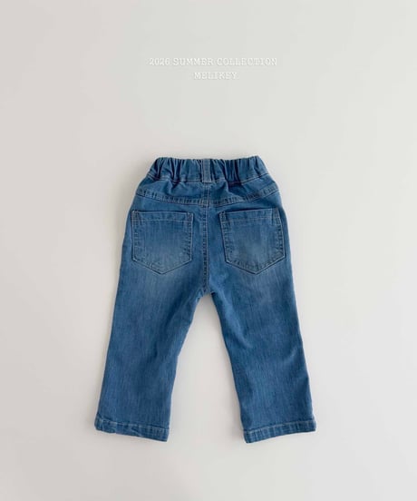 54[予約]melikey capri denim pants