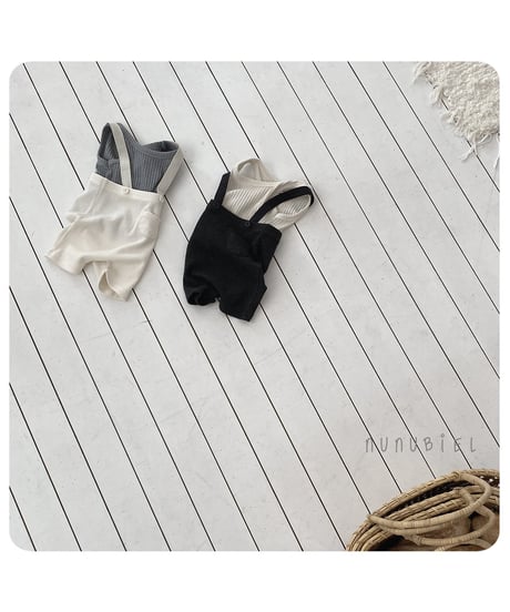 2[予約]nunubiel bebe waffle leggings