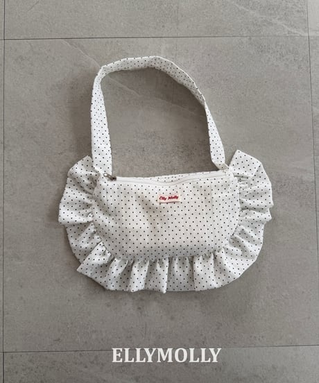 124[予約]ELLYMOLLY mini frill bag