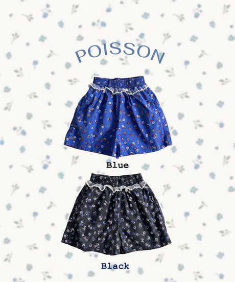 24[予約]poisson frill coco shorts