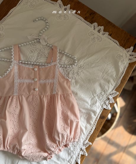 41[予約]marron garden bloom suit(6-18m)