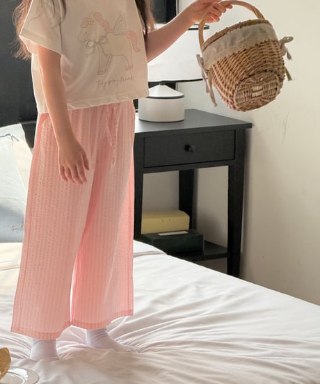 47[予約]ninibello lounge cotton pants