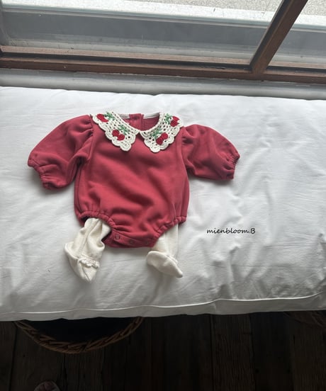 [即納]mienbloom.B cherry collar suit